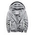 Winter Casual Men's Thick Warm Coat Polyester Solid Color Hooded